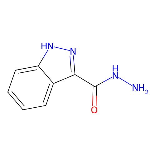 1H-indazole-3-carbohydrazide structure