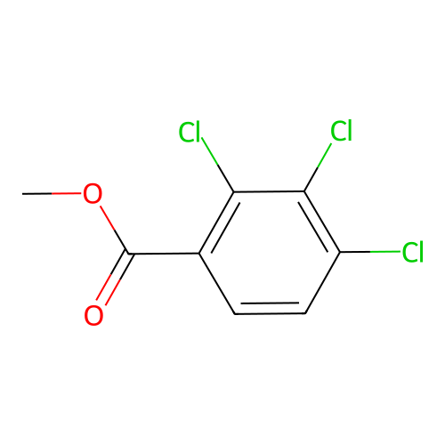 Methyl 2,3,4-trichlorobenzoate structure