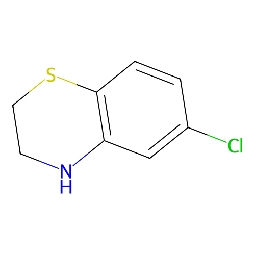 6-chloro-3,4-dihydro-2H-1,4-benzothiazine structure