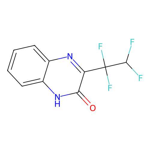 2(1H)-Quinoxalinone, 3-(1,1,2,2-tetrafluoroethyl)- structure