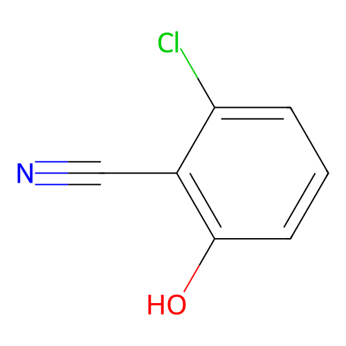 2-Chloro-6-hydroxybenzonitrile structure