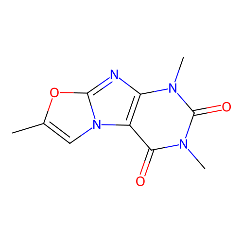 1,3,7-trimethyloxazolo[2,3-f]purine-2,4(1H,3H)-dione structure