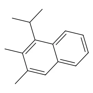 2,3-Dimethyl-1-propan-2-ylnaphthalene structure