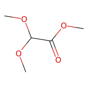 Acetic acid, 2,2-dimethoxy-, methyl ester structure