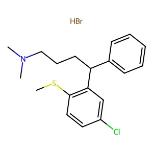 C19H24ClNS.BrH structure