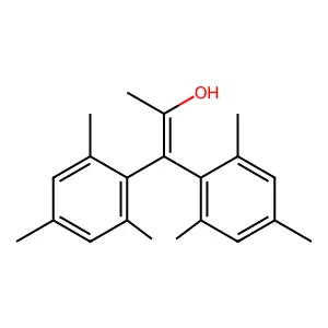 1-Propen-2-ol, 1,1-bis(2,4,6-trimethylphenyl)- structure