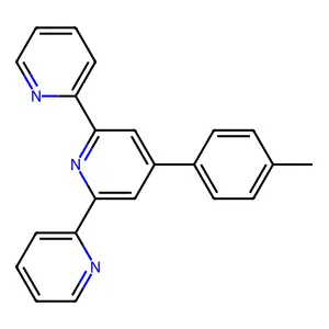 4'-(4-Methylphenyl)-2,2'-6',2''-terpyridine structure