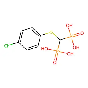 替鲁膦酸 structure