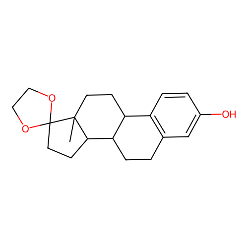 Estrone 17-Ethylene Ketal structure