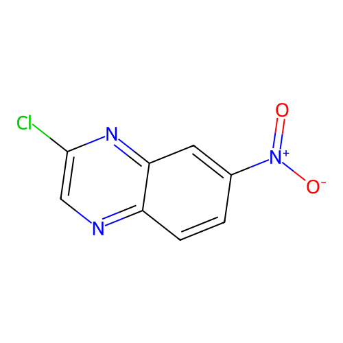 2-Chloro-7-nitroquinoxaline structure