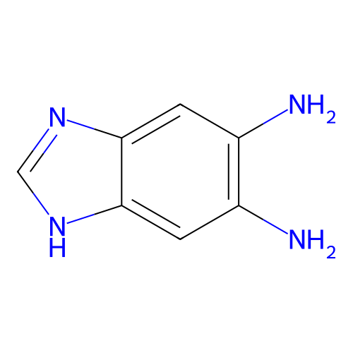1H-1,3-benzodiazole-5,6-diamine structure