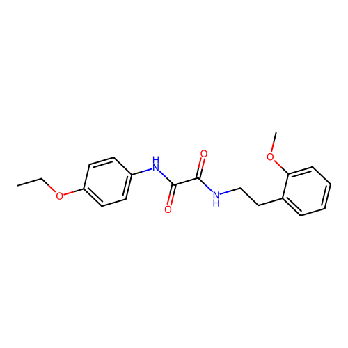 N1-(4-ethoxyphenyl)-N2-(2-methoxyphenethyl)oxalamide structure