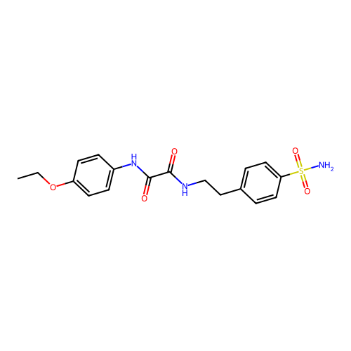 N1-(4-ethoxyphenyl)-N2-(4-sulfamoylphenethyl)oxalamide structure