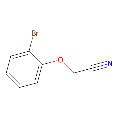 2-(2-Bromophenoxy)acetonitrile structure