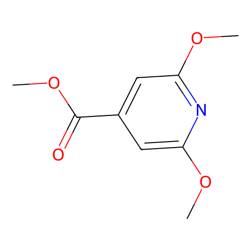 Methyl 2,6-dimethoxyisonicotinate structure