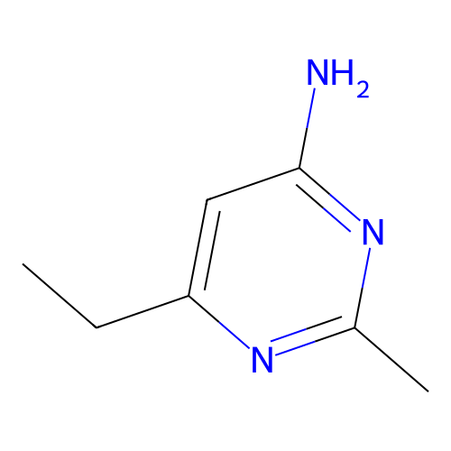 6-乙基-2-甲基嘧啶-4-胺 structure