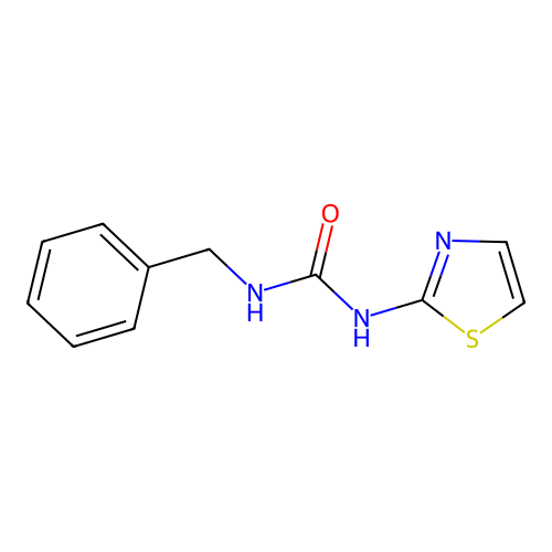 1-Benzyl-3-(1,3-thiazol-2-yl)urea structure