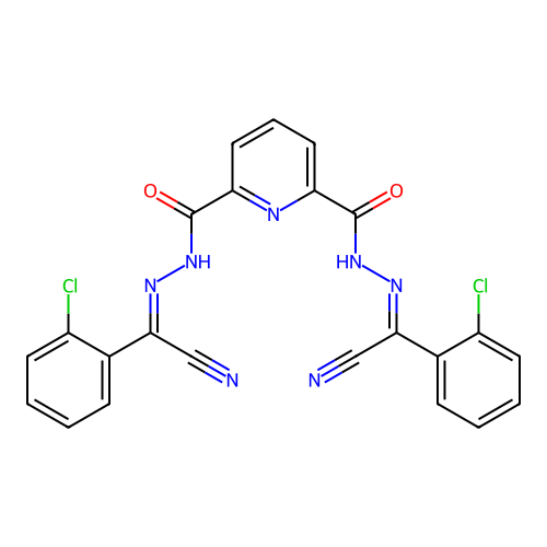 N-[(6-carbamoylpyridine-2-carbonyl)-[[(2-chlorophenyl)-cyano structure
