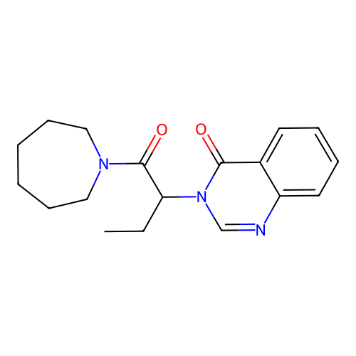 3-[1-(azepan-1-yl)-1-oxobutan-2-yl]quinazolin-4(3H)-one structure