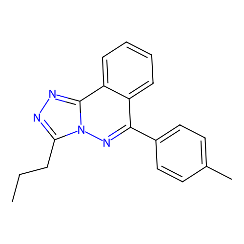 6-(4-Methylphenyl)-3-propyl[1,2,4]triazolo[3,4-a]phthalazine structure
