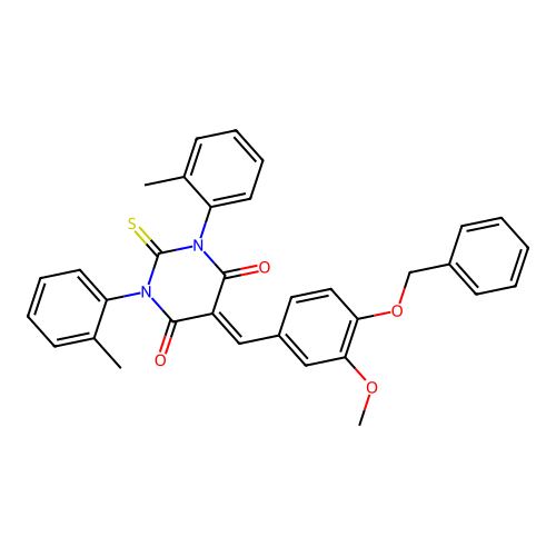 C33H28N2O4S structure