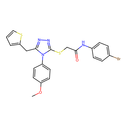 C22H19BrN4O2S2 structure