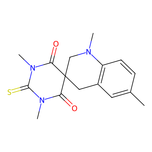 C16H19N3O2S structure