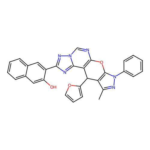 C30H20N6O3 structure