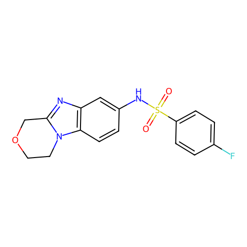 C16H14FN3O3S structure