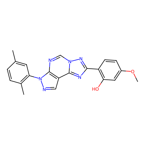 C21H18N6O2 structure