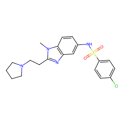 C20H23ClN4O2S structure