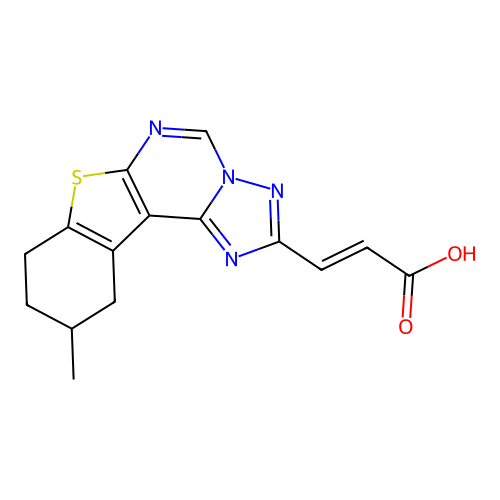 C15H14N4O2S structure