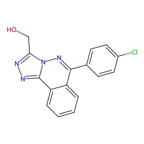 [6-(4-Chlorophenyl)-[1,2,4]triazolo[3,4-a]phthalazin-3-yl]methanol structure