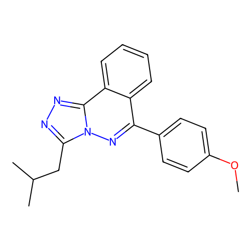 6-(4-Methoxyphenyl)-3-(2-methylpropyl)[1,2,4]triazolo[3,4-a]phthalazine structure