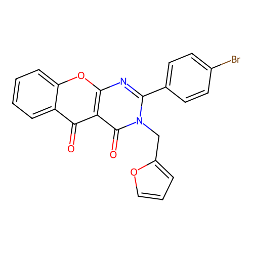 C22H13BrN2O4 structure