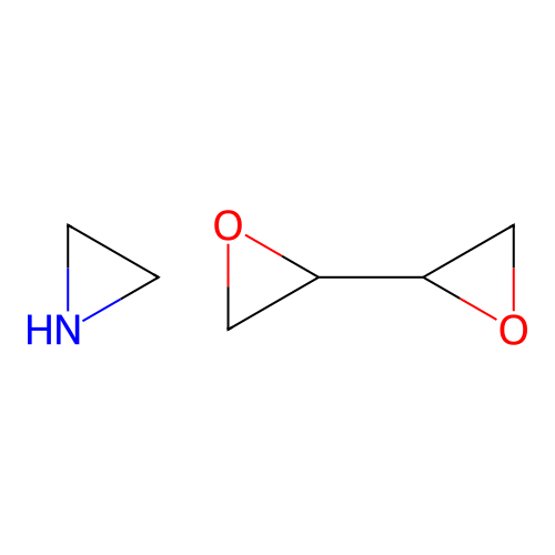 Aziridine;2-(oxiran-2-yl)oxirane structure
