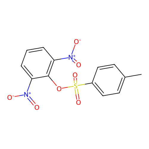 2,6-Dinitrophenyl 4-methylbenzenesulfonate structure