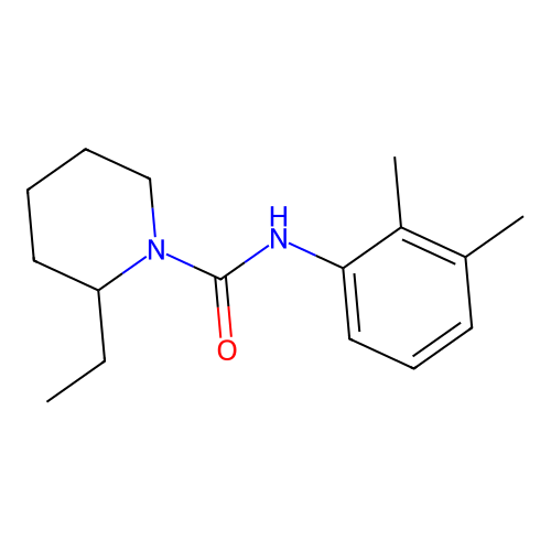 N-(2,3-dimethylphenyl)-2-ethylpiperidine-1-carboxamide structure
