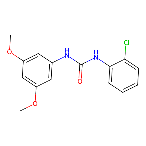 1-(2-Chlorophenyl)-3-(3,5-dimethoxyphenyl)urea structure