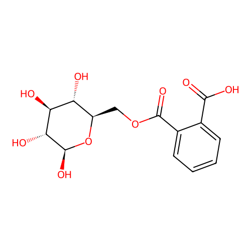 Cellulose, hydrogen phthalate structure