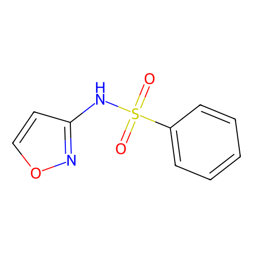 N-(1,2-oxazol-3-yl)benzenesulfonamide structure