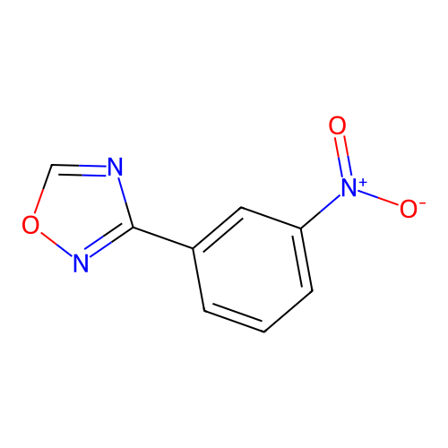 3-(3-Nitrophenyl)-1,2,4-oxadiazole structure