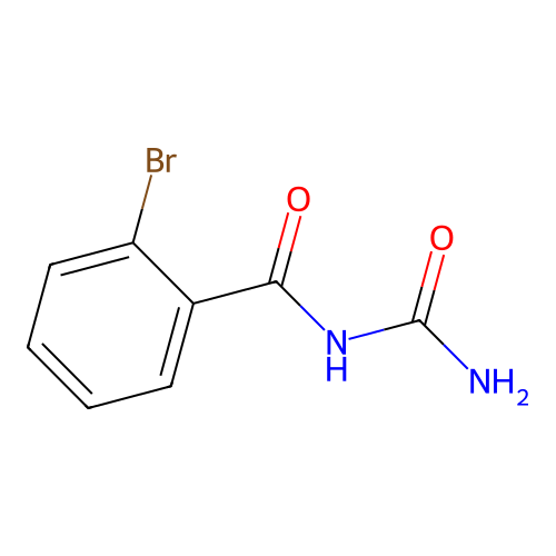 Urea, (o-bromobenzoyl)- structure