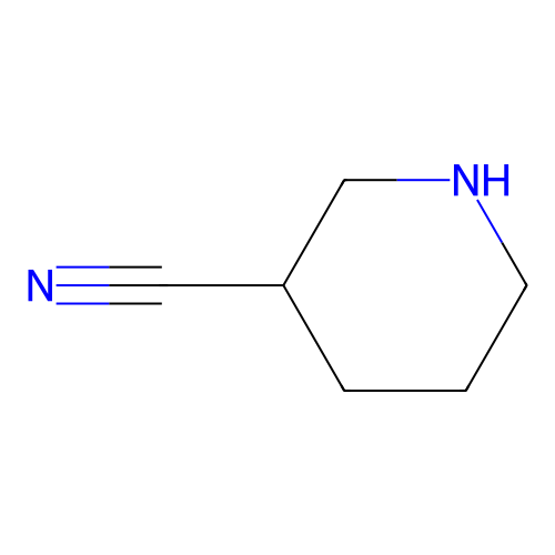 Piperidine-3-carbonitrile structure