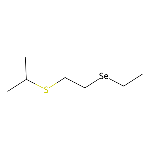 Propane, 2-((2-(ethenylseleno)ethyl)thio)- structure