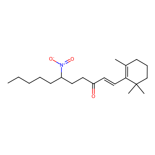 6-Nitro-1-(2,6,6-trimethylcyclohex-1-EN-1-YL)undec-1-EN-3-one structure