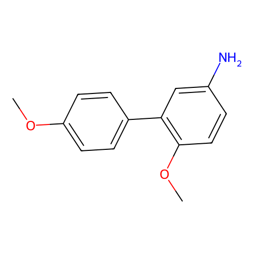4-Methoxy-3-(4-methoxyphenyl)aniline structure