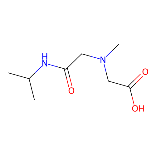 2-[Methyl({[(propan-2-yl)carbamoyl]methyl})amino]acetic acid structure