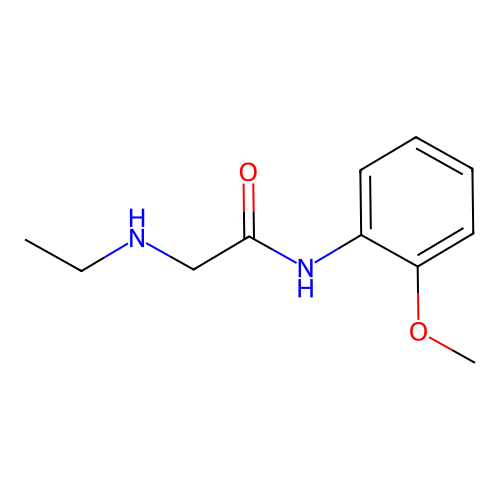 2-(ethylamino)-N-(2-methoxyphenyl)acetamide structure