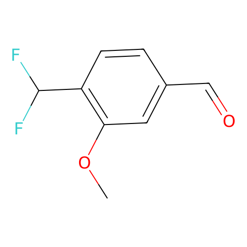 4-(Difluoromethyl)-3-methoxybenzaldehyde structure